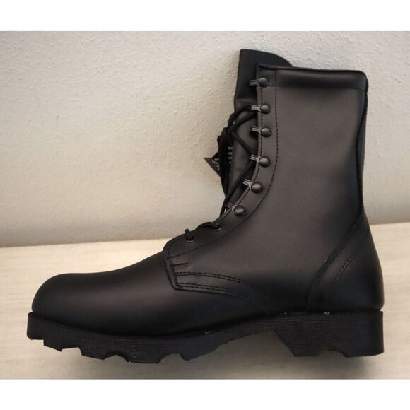 Rothco 5094 Men's Sz 12 Black Leather G.I. Type Speedlace 10" Combat Boots - Picture 8 of 9